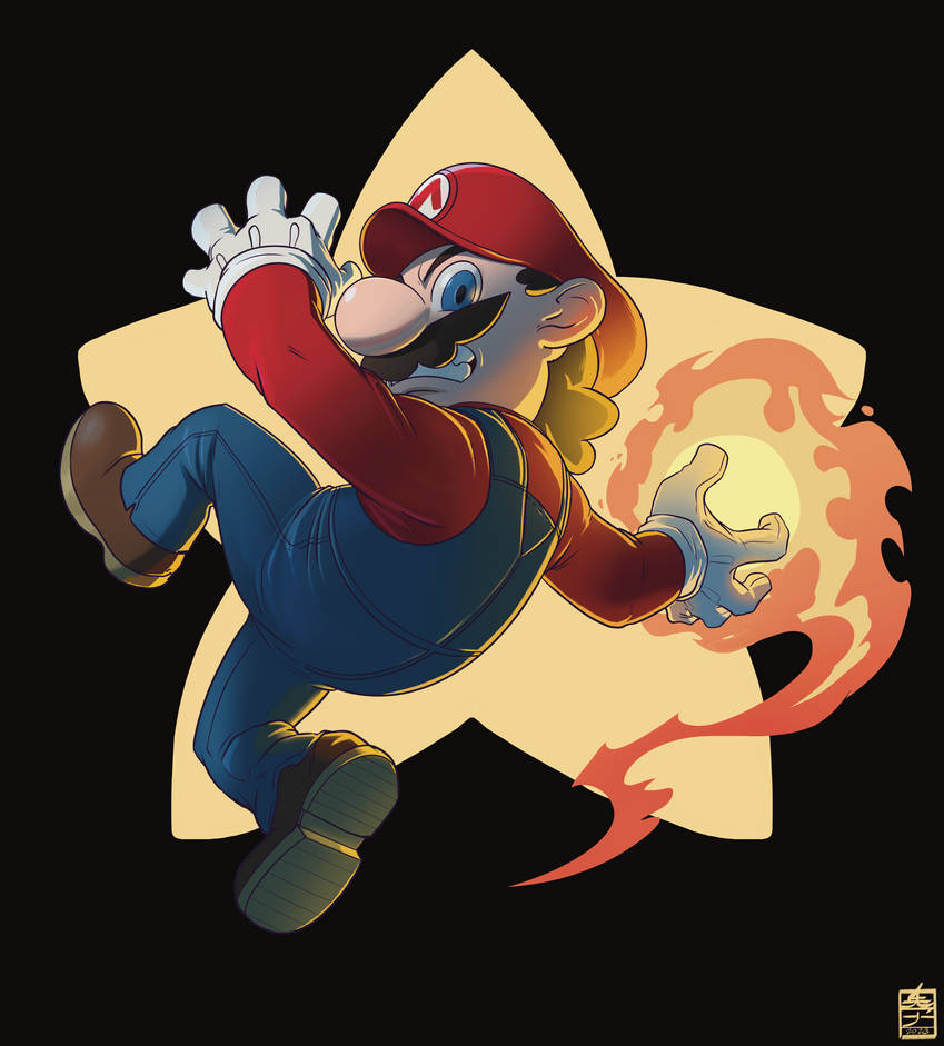 Mario Color Swatches Mario Bros A Color