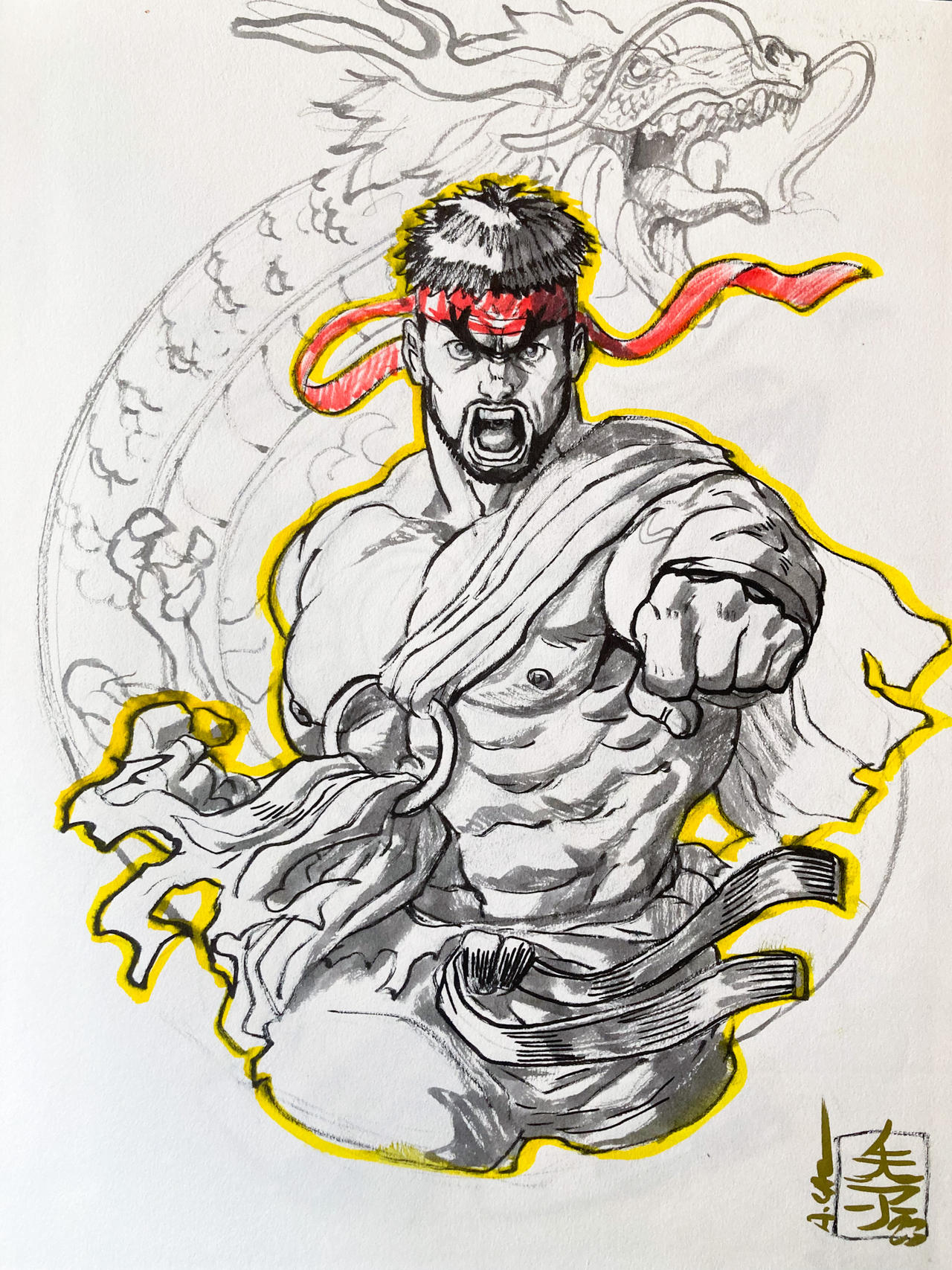 Street Fighter 6 Ryu by WeFede on DeviantArt