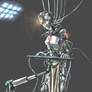 GLaDOS cyborg design