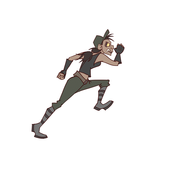 Shenzi run loop animation by gnomKOLIN on DeviantArt