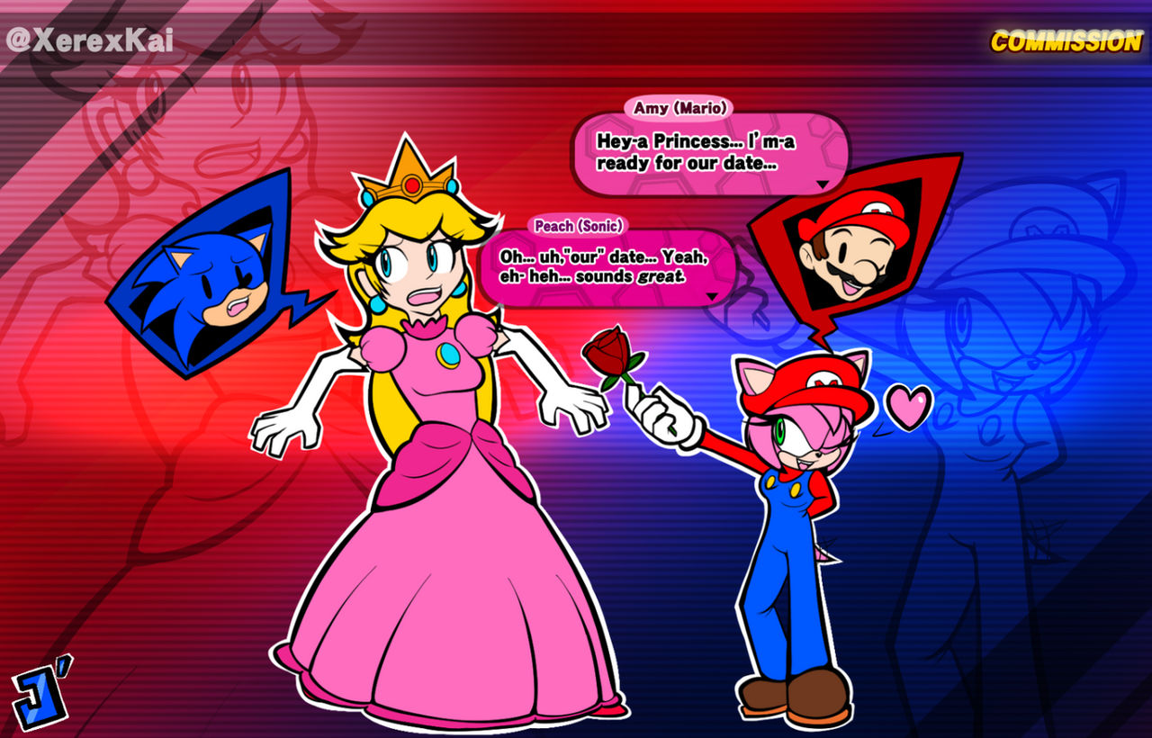 Mario And Sonic Body Swap Date By Alzul blue On DeviantArt mario-and-sonic-body-swap-date-by-alzul-blue-on-deviantart