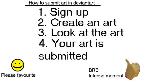 How to submit art on deviantart