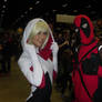 Spider-Gwen and Deadpool