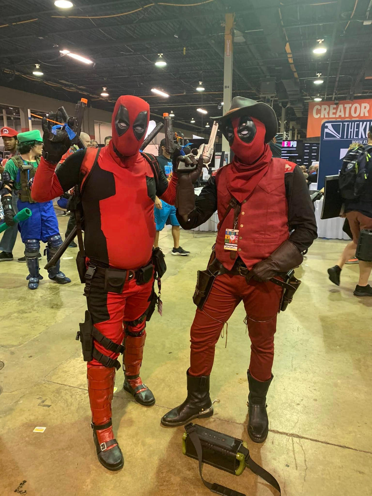 Deadpool and Cowboy Deadpool by Darth-Slayer on DeviantArt
