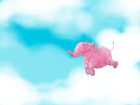 flying elefant