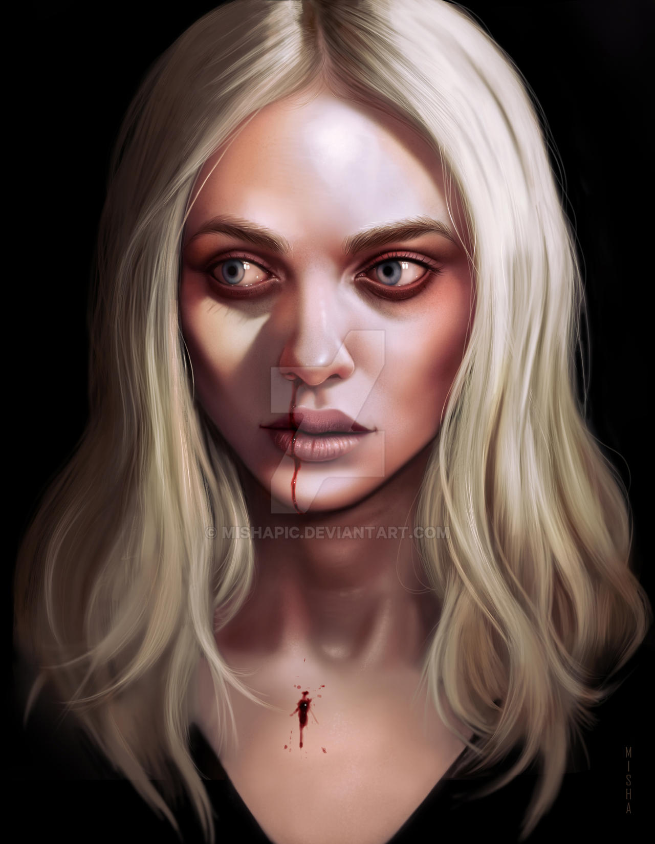 Nosebleed by MishaPIC on DeviantArt