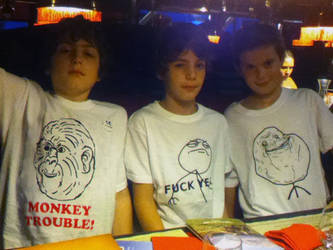 Le Monkey Trouble T-Shirt (for kids!)
