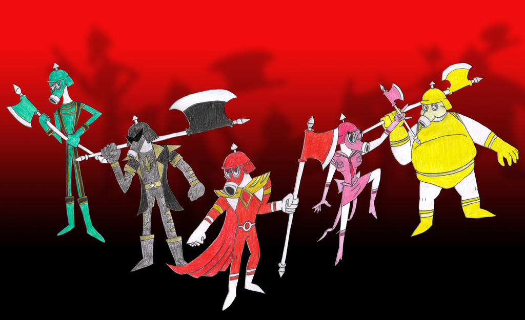 Axem Rangers by LeoDIlfKaiser on DeviantArt