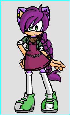 Sonic Boom Form of Mal Rose The Hedgehog