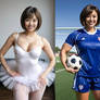 Ballerina to Soccer Player