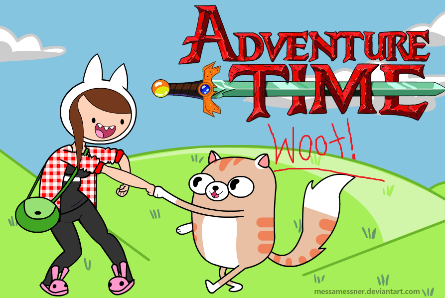 me in Adventure Time!