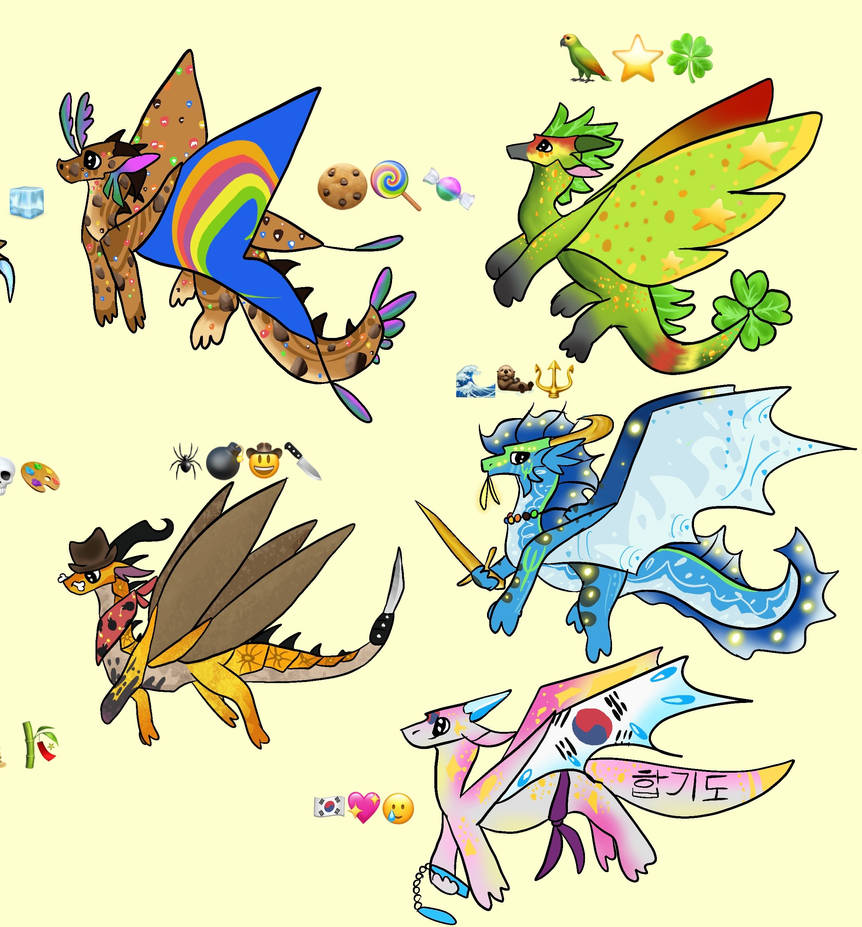 Dragon Adding Dragon Adopts by GalaxyArtWOF on DeviantArt