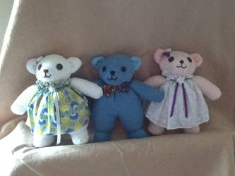 Sweet Little Terrycloth Teddybears