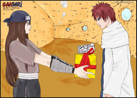 Happy Birthday Gaara Colored