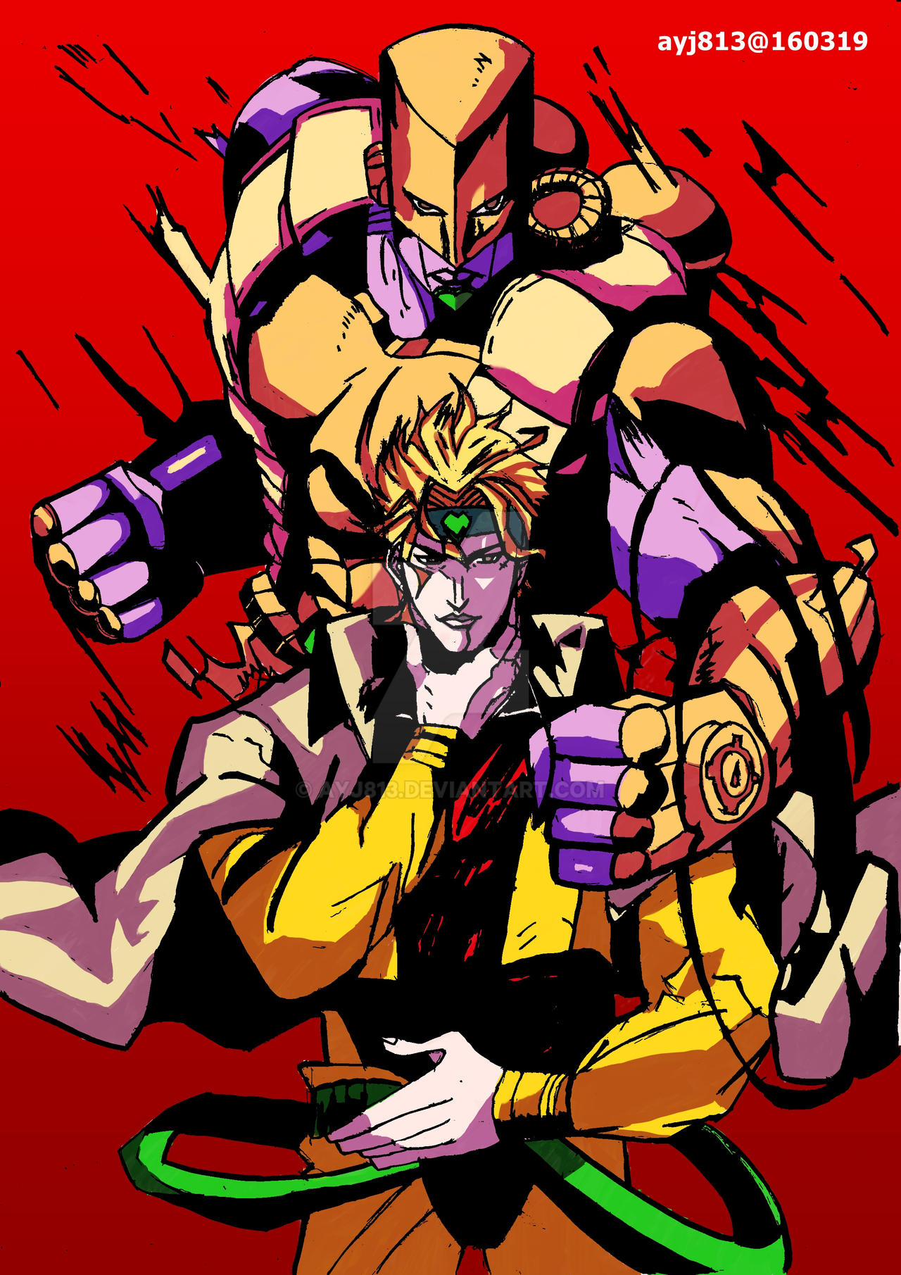 Dio Brando by ErgoAsch on DeviantArt