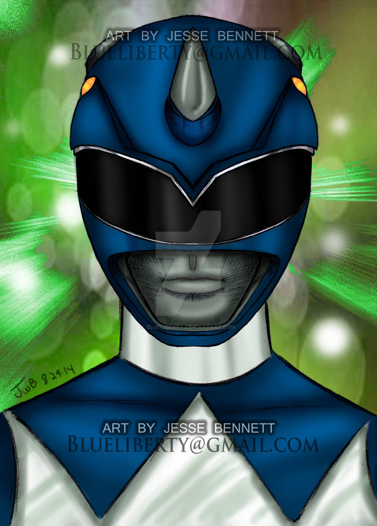 Mighty Morphing Blue Ranger by blueliberty on DeviantArt