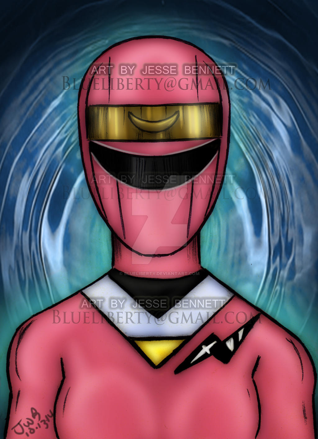 Pink Alien Ranger (Ninja Sentai Kakuranger) by blueliberty on DeviantArt