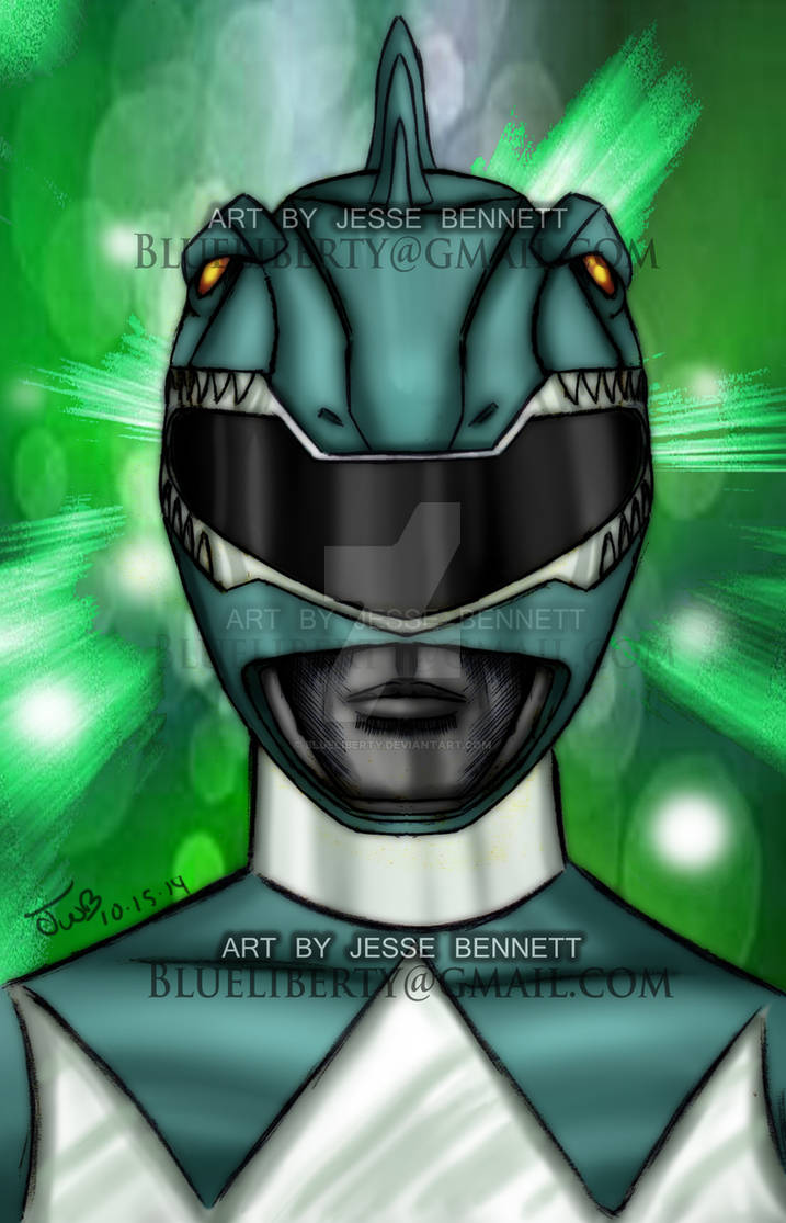 Mighty Morphing Cyan Ranger by blueliberty on DeviantArt