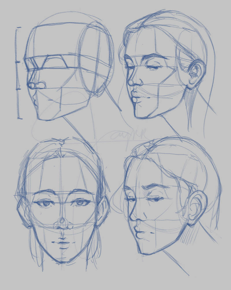 241019 - Face Study Practice by notnartist312 on DeviantArt