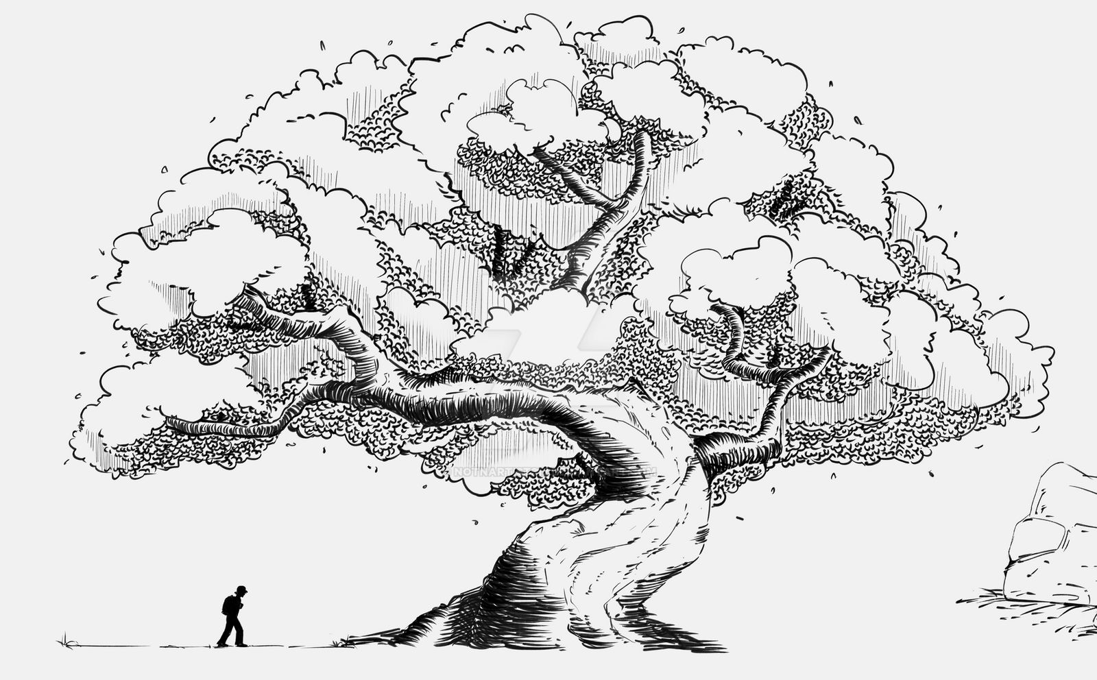 Tree Study Drawing Tree study - 20260305 by notnartist312 on DeviantArt