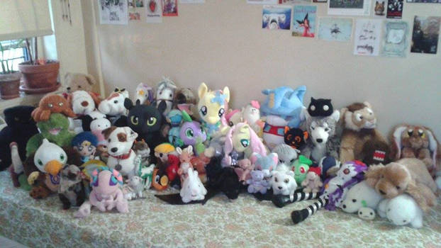 The stuffed animal army