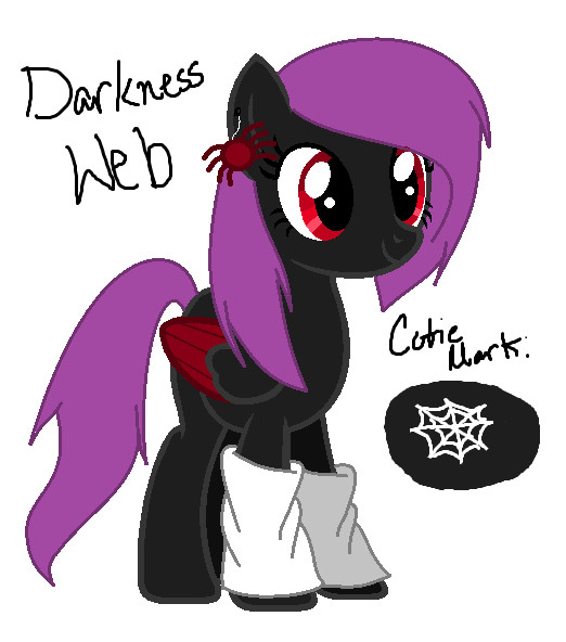 MLP Adoptable - Darkness Web (CLOSED)