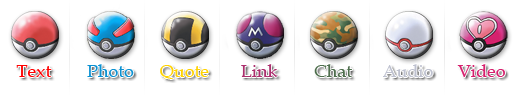 Pokeball Tumblr Icon Bar