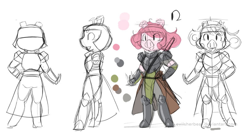 Apple Turnaround Character Reference Sheet by evilsherbear on DeviantArt Apple Turnaround Character Reference Sheet by evilsherbear on DeviantArt