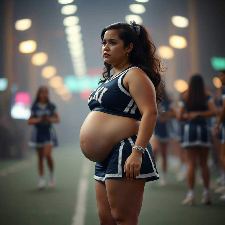 Chubby Cheerleader 4