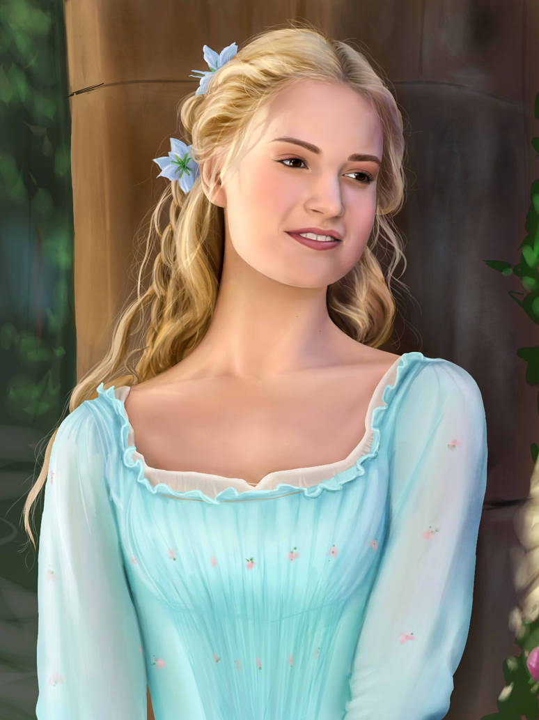 Cinderella- Lily James by CaityKitty13 on DeviantArt