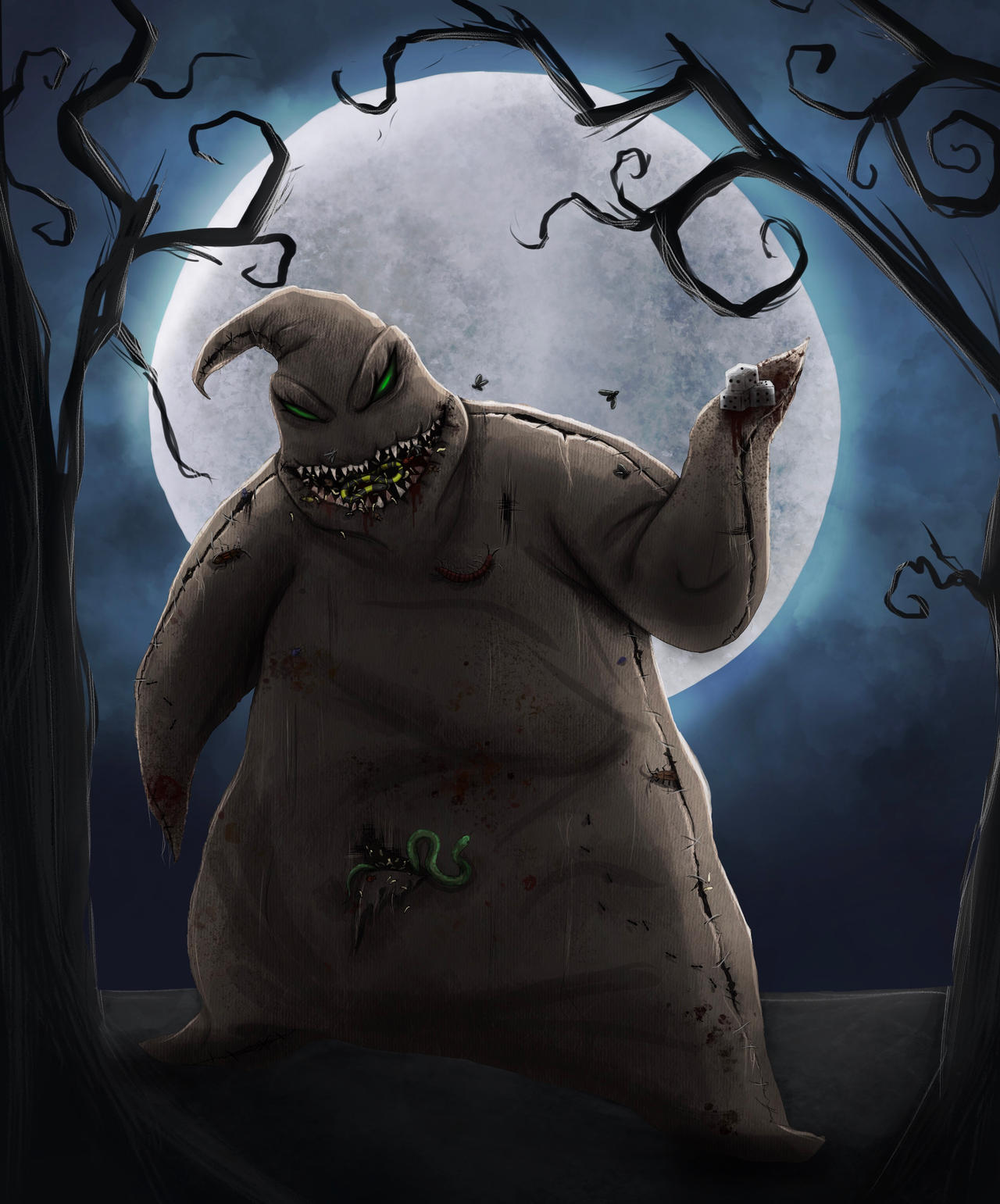 A Nightmare Before Christmas- Oogie Boogie by CaityKitty13 on DeviantArt