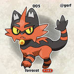 Litten Evolution! by GrfiledFann