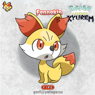 Your Little Rukonian Red Partner, Fennekin!