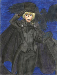 Phantom Alaire and Ambrose 1- Colored Pencil