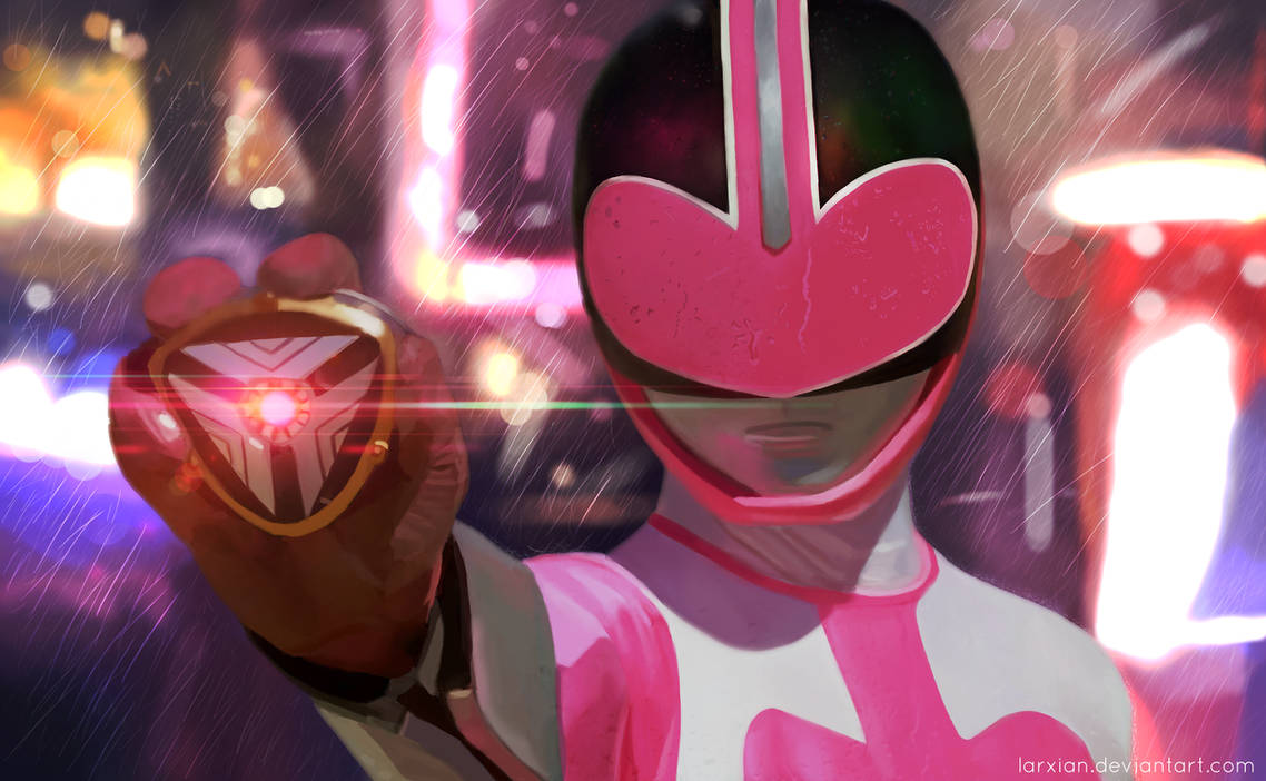 Pink Time Force Ranger : Jen by Larxian on DeviantArt