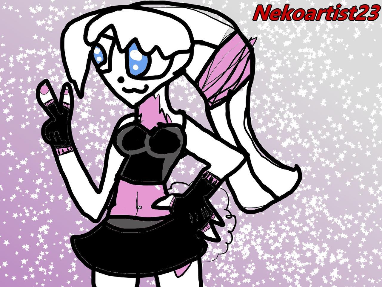 Fluffy Rabbit Oc Flufy Bunny Furry Oc by nekoartist23 on DeviantArt