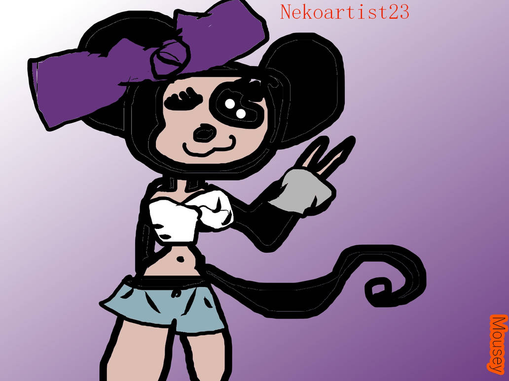 Mousey Mousey redone 2021 by nekoartist23 on DeviantArt