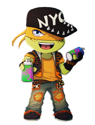 TMNT - M.C. chibi