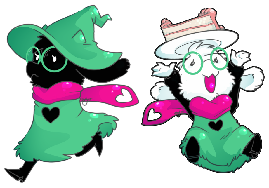 Ralsei Dark And Light by naxlevelnat on DeviantArt