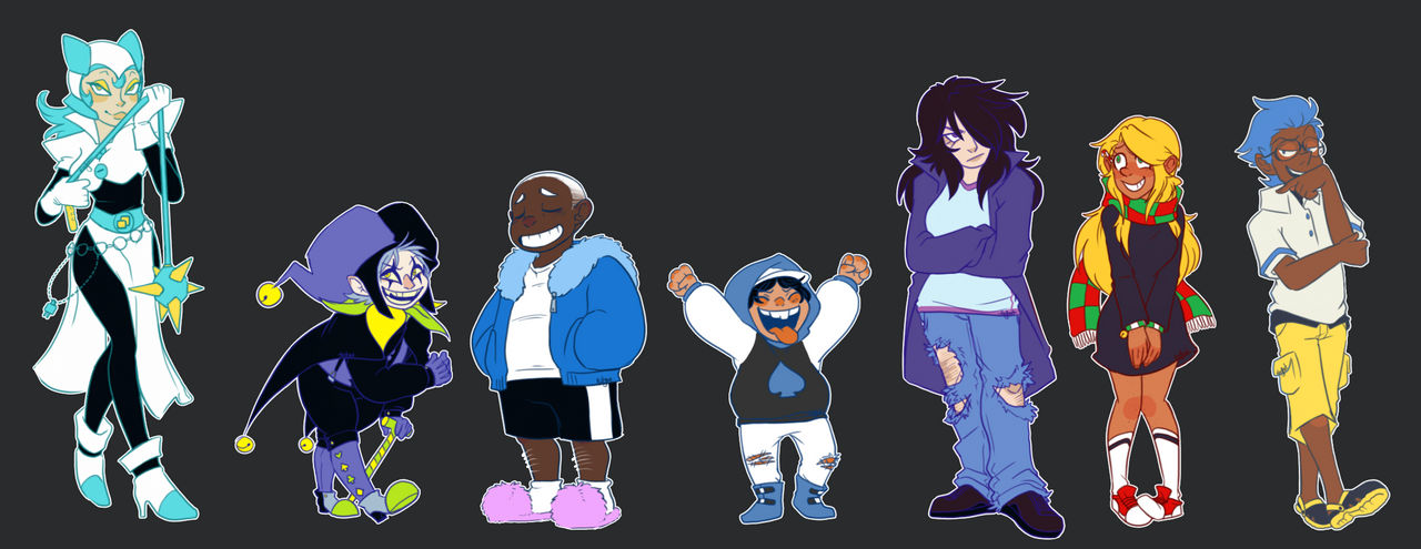 Deltarune - Human-fied by naxlevelnat on DeviantArt
