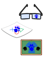 Blue's Clues with Yang Xiao Long by SuperAaronAwesome