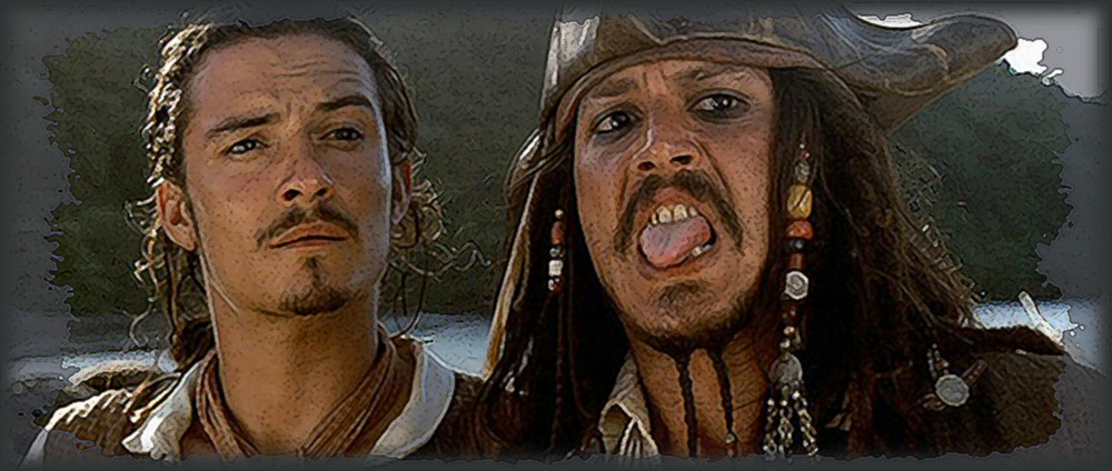 Jack Sparrow-William Turner: Funny faces by Ysydora on DeviantArt