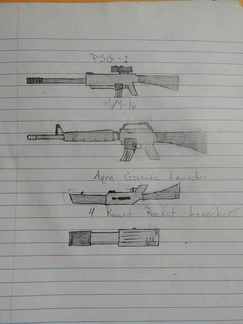 Rifle Drawings by AssMasta08 on DeviantArt