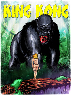 King Kong fan art by LostArno King Kong fan art by LostArno