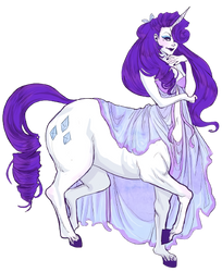 Rarity the taur 