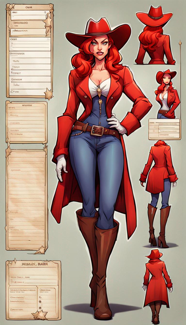 Jessica Rabbit Character Model Sheet Character sheet,full body,jessica rabbit ,cow girl by tiamatnightmare ...