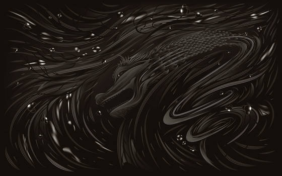 Black water dragon