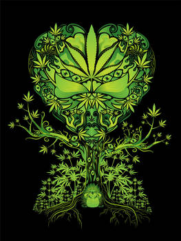 Marijuana Love Tree