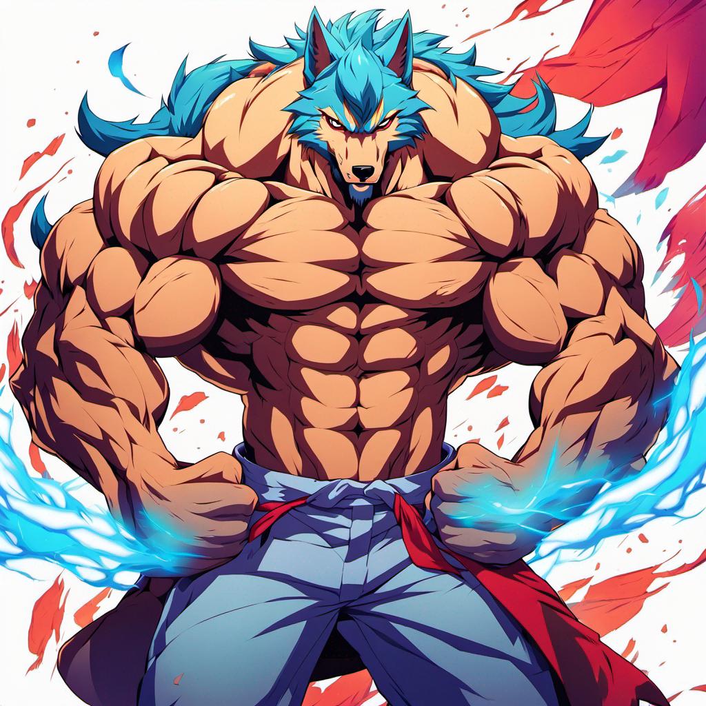 Buff Wolf by ZekromLighter on DeviantArt