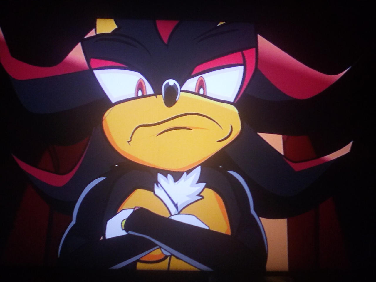 Angry Shadow the Hedgehog by ZekromLighter on DeviantArt